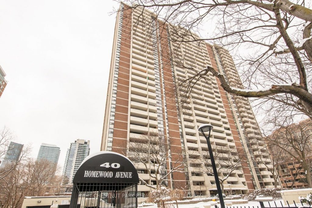 1-bedroom condo apartment for sale in Toronto — PH7 - 40 Homewood Avenue (Photo 1)