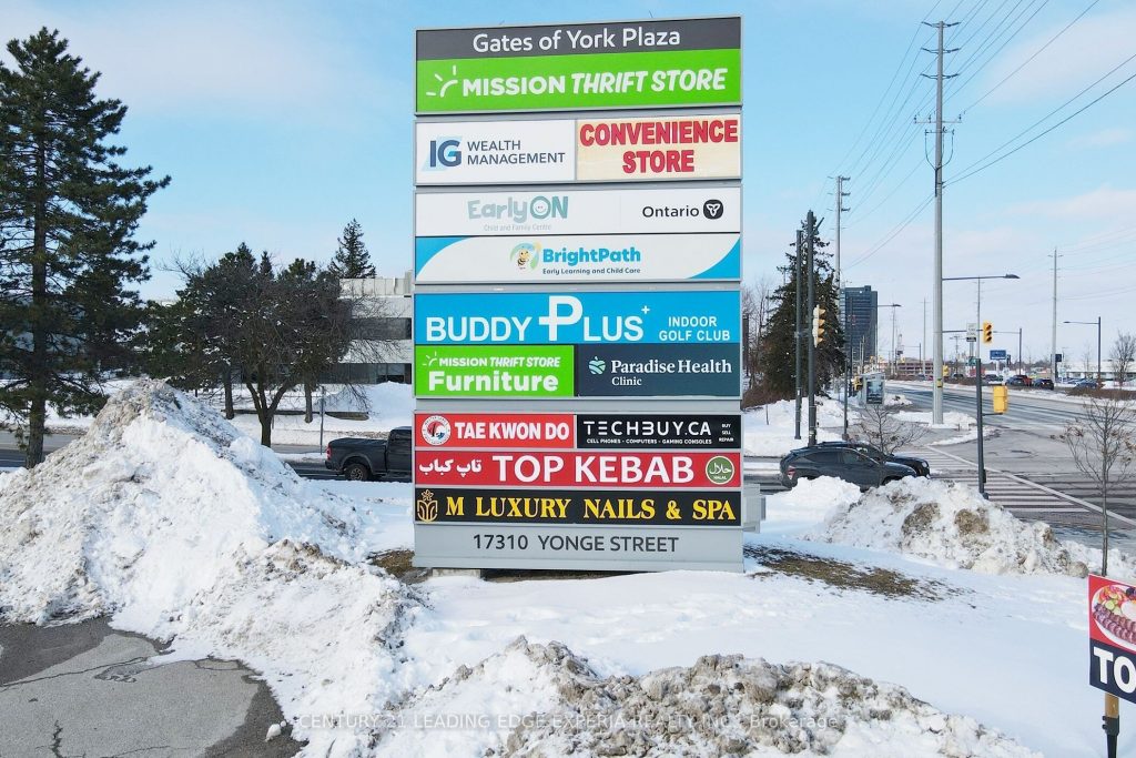 Studio commercial retail home for rent in Newmarket — Unit 4 - 17310 Yonge Street W (Photo 1)