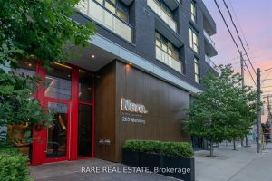 1-bedroom condo apartment for rent in Toronto — 102 - 205 Manning Avenue
