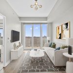 1-bedroom condo apartment for rent in Toronto — 1201 - 10 Deerlick Court (Photo 1)