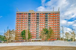 1-bedroom condo apartment for rent in Toronto — 1210 - 10 Tapscott Road