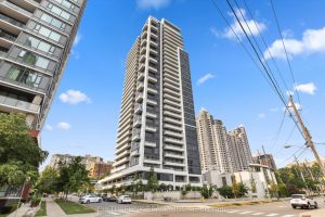 1-bedroom condo apartment for rent in Toronto — 1210 - 75 Canterbury Place