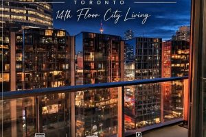 3-bedroom condo apartment for rent in Toronto — 1403 - 20 Edward Street