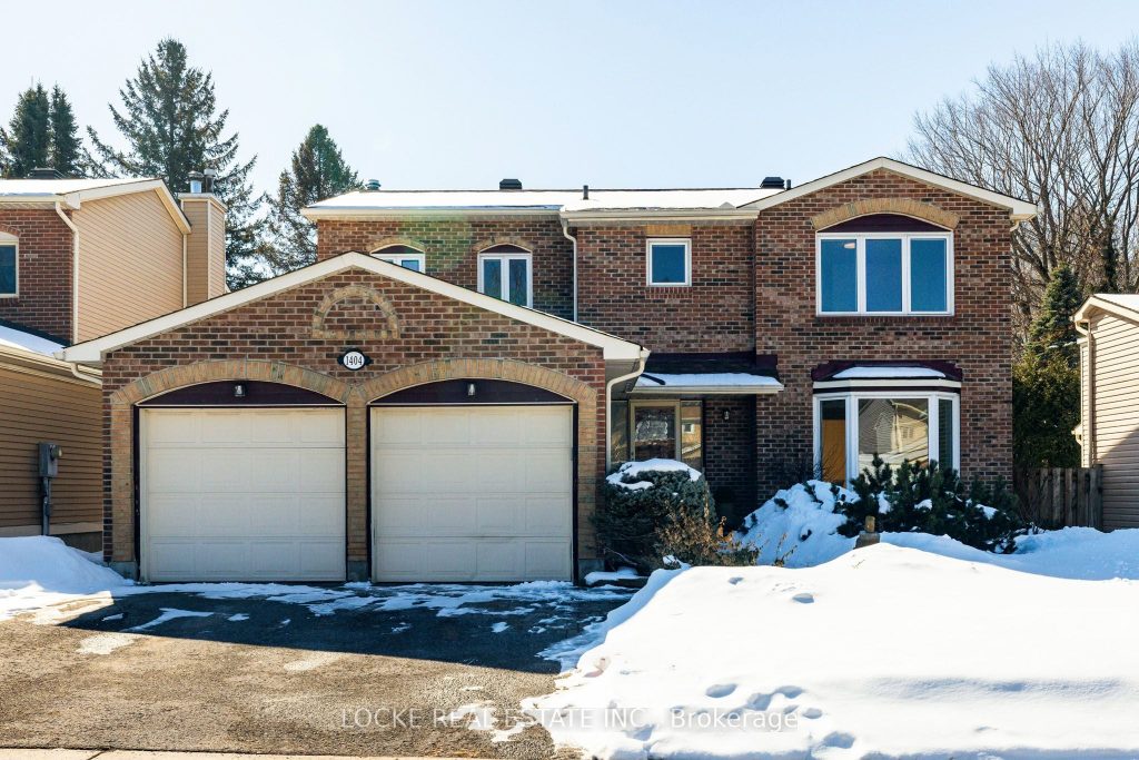 4-bedroom detached home for sale in Ottawa — 1404 Forest Valley Drive (Photo 1)