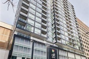 1-bedroom condo apartment for rent in Ottawa — #1601 - 199 Slater Street