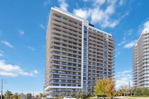 1-bedroom condo apartment for rent in Mississauga — 1606 - 4633 Glen Erin Drive