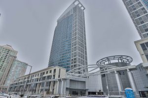 1-bedroom condo apartment for rent in Toronto — 1612 - 36 Lee Centre Drive