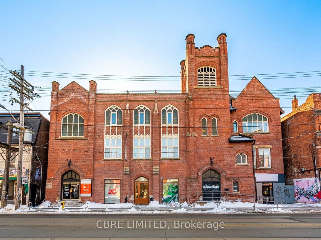 Studio commercial retail home for rent in Toronto — 1 - 761 Queen Street (Photo 1)