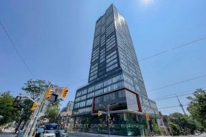 1-bedroom condo apartment for rent in Toronto — 2309 - 203 College Street