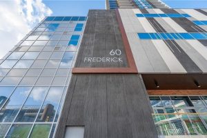 1-bedroom condo apartment for sale in Waterloo — 2505 - 60 Frederick Street
