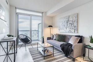 2-bedroom condo apartment for rent in Toronto — 2610 - 30 Gibbs Road