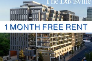 1-bedroom condo apartment for rent in Toronto — 301 - 8 Manor Road W