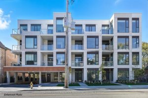 1-bedroom condo apartment for rent in Toronto — 303 - 722 Marlee Avenue
