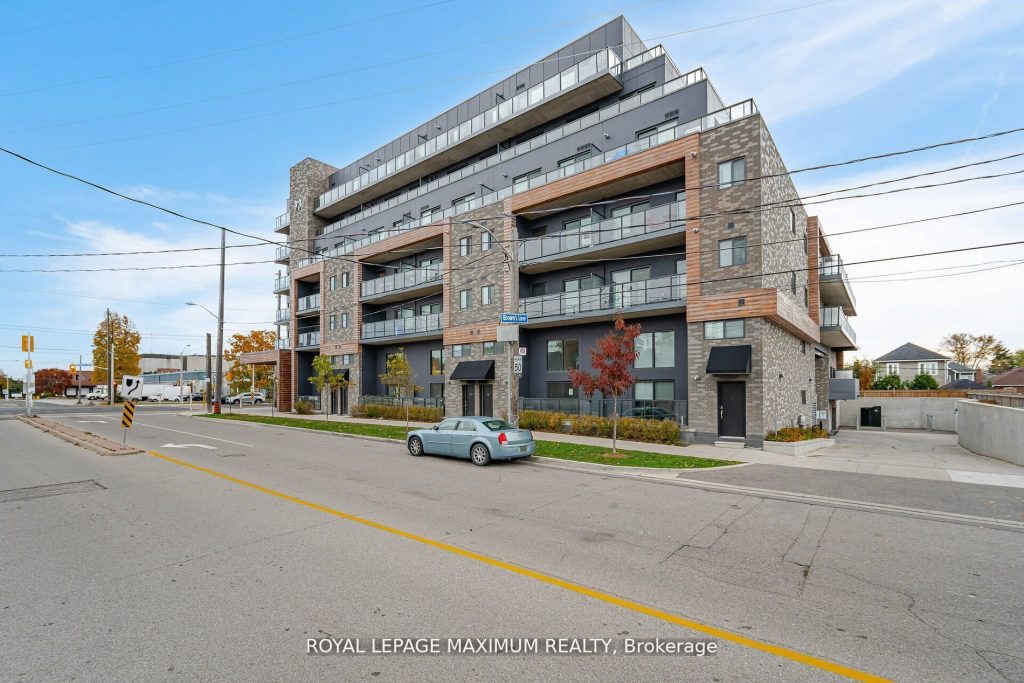 1-bedroom condo apartment for sale in Toronto — 308 - 408 Browns Line (Photo 1)