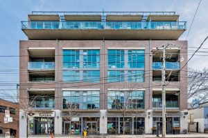 1-bedroom condo apartment for rent in Toronto — 310 - 569 King Street E