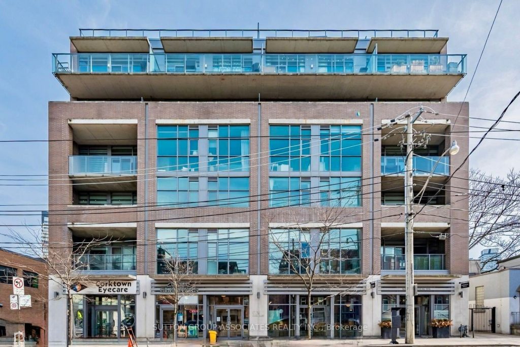 1-bedroom condo apartment for rent in Toronto — 310 - 569 King Street E (Photo 1)