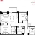 2-bedroom condo apartment for rent in Toronto — 3113 - 108 Peter Street (Photo 1)