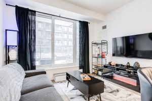 1-bedroom condo apartment for rent in Toronto — 507 - 130 River Street