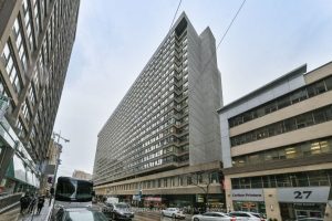 2-bedroom condo apartment for rent in Toronto — 518 - 45 Carlton Street