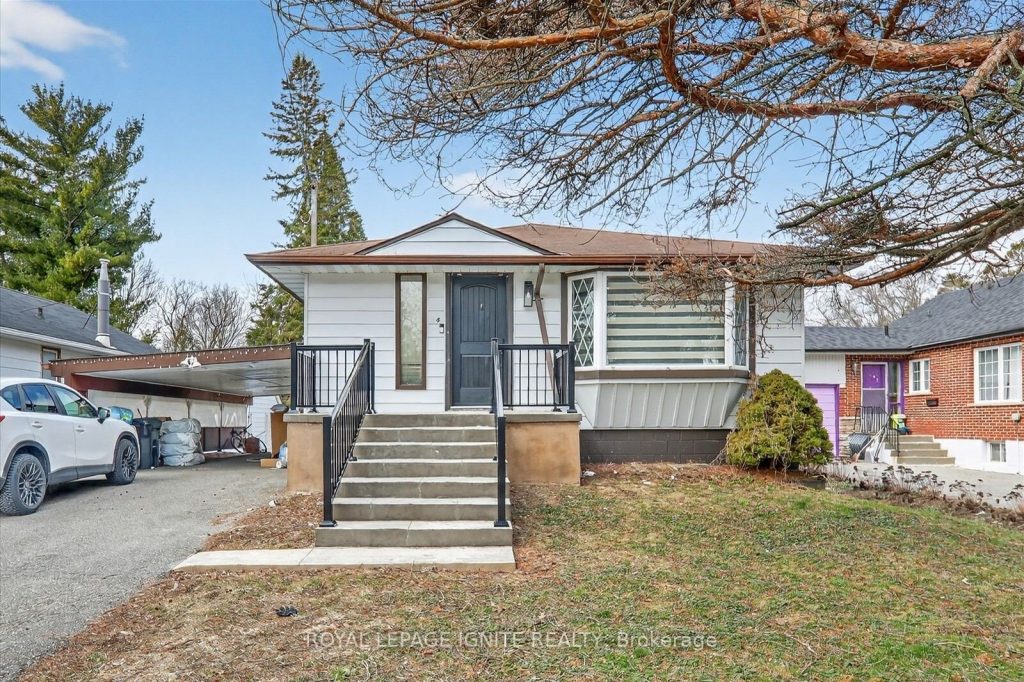 3-bedroom detached home for rent in Toronto — 54 Bobmar Road (Photo 1)