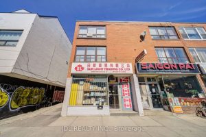 Studio store w apt/office home for sale in Toronto — 608 Gerrard Street E