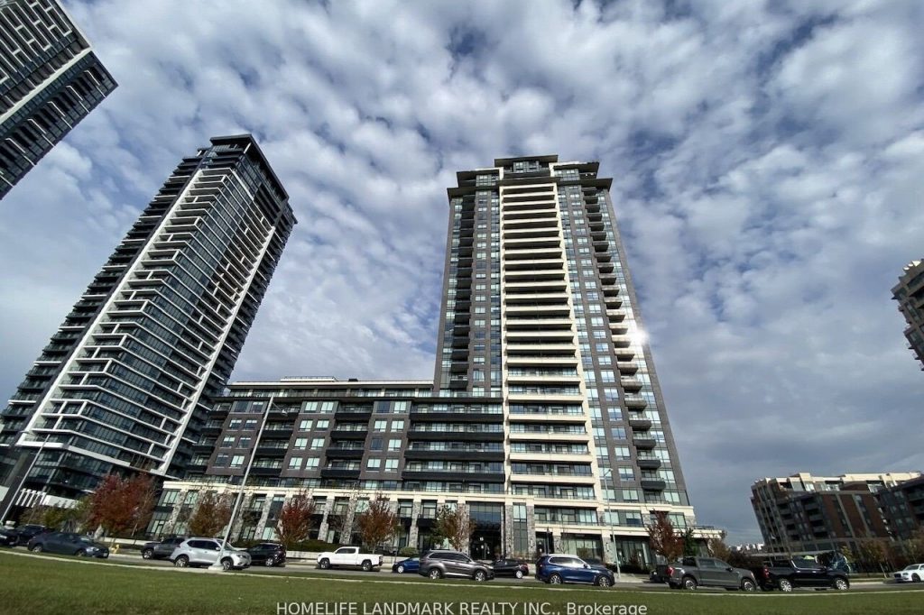 1-bedroom condo apartment for rent in Markham — 811 - 15 Water Walk Drive (Photo 1)