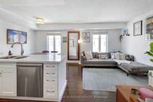 2-bedroom condo townhouse for sale in Toronto — 838 - 46 Western Battery Road