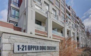 2-bedroom condo apartment for rent in Markham — 901 - 1 Upper Duke Crescent
