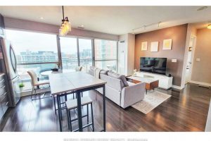 1-bedroom condo apartment for rent in Toronto — 904 - 100 Western Battery Road