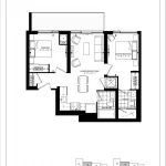 2-bedroom condo apartment for rent in Toronto — 920 - 50 Dunfield Avenue (Photo 2)