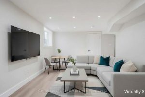 1-bedroom semi-detached home for rent in Toronto — Basement - 7606 Rockhill Road