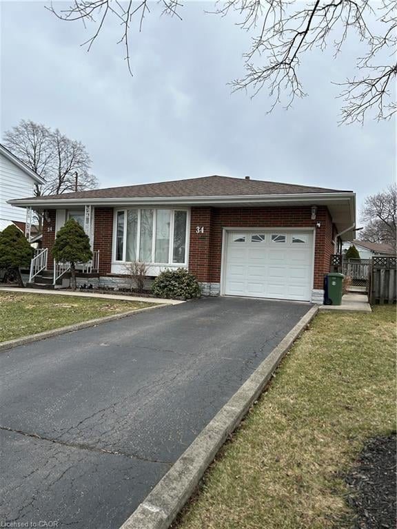 1-bedroom home for rent in Hamilton — LOWER - 34 Ranchdale Drive (Photo 1)