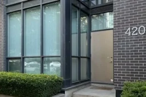 1-bedroom condo townhouse for rent in Toronto — Master - 420 Lake Shore Boulevard W