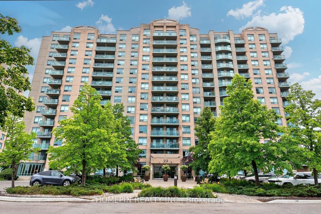 2-bedroom condo apartment for rent in Richmond Hill — 1103 - 39 Oneida Crescent (Photo 1)