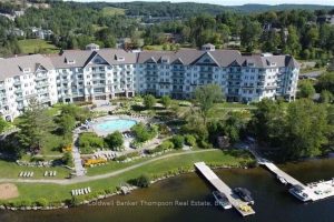 1-bedroom condo apartment for sale in Muskoka — 110 - 25 Pen Lake Point Road