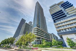 1-bedroom condo apartment for rent in Toronto — 1110 - 59 Annie Craig Drive