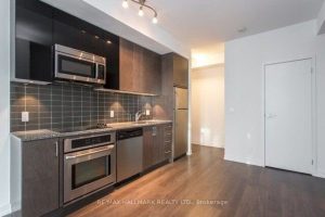 1-bedroom condo apartment for rent in Toronto — 1111 - 98 Lillian Street