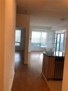 1-bedroom condo apartment for rent in Toronto — 1204 - 840 Queens Plate Drive
