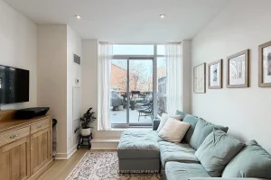 1-bedroom condo apartment for rent in Toronto — 127 - 120 Dallimore Circle
