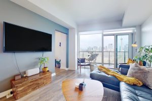 1-bedroom condo apartment for rent in Toronto — 1409 - 30 Ordnance Street