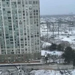 1-bedroom condo apartment for rent in Toronto — 1605 - 20 Thomas Riley Road (Photo 1)