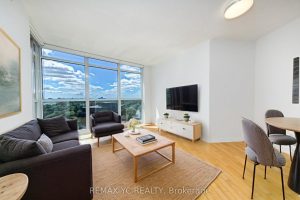 2-bedroom condo apartment for rent in Toronto — 1605 - 28 Harrison Garden Boulevard