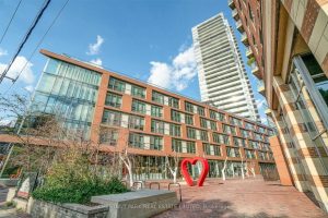 2-bedroom common element condo for rent in Toronto — 1608 - 33 Mill Street
