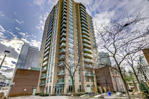 1-bedroom condo apartment for rent in Toronto — 1609 - 20 Olive Avenue