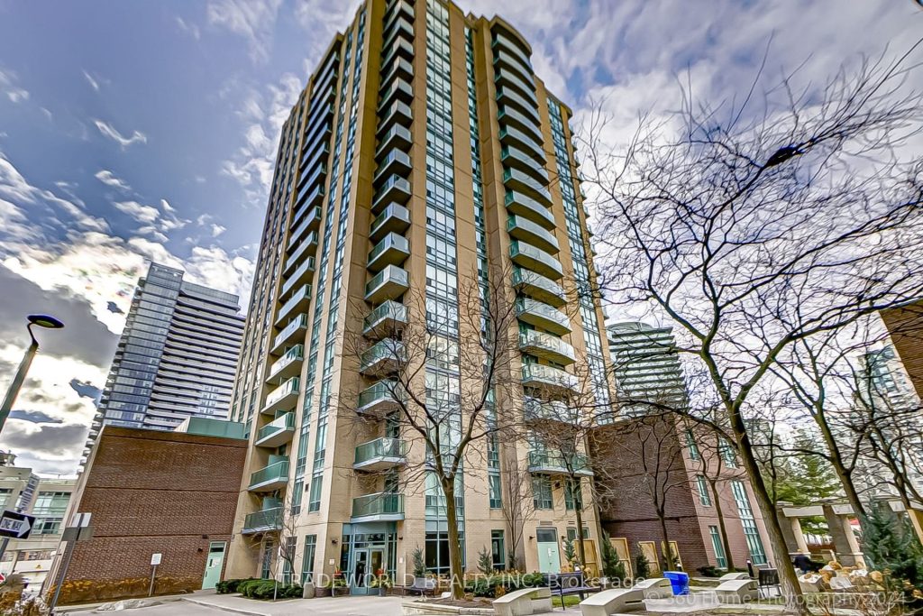 1-bedroom condo apartment for rent in Toronto — 1609 - 20 Olive Avenue (Photo 1)