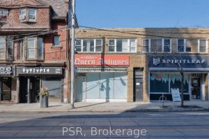 Studio commercial retail home for rent in Toronto — 1702 Queen Street W