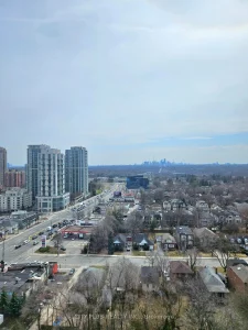 2-bedroom condo apartment for rent in Toronto — 1703 - 11 Bogert Avenue