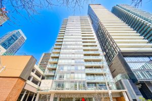 2-bedroom condo apartment for rent in Toronto — 1906 - 22 Wellesley Street E
