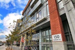 1-bedroom condo apartment for rent in Toronto — 1913 - 150 Sudbury Street