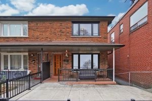 2-bedroom semi-detached home for rent in Toronto — 1 - 1353 Davenport Road